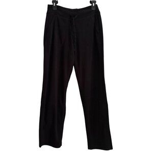 Tek Gear Essential Gear Womens Black Fleece Pants Size Small Activewear